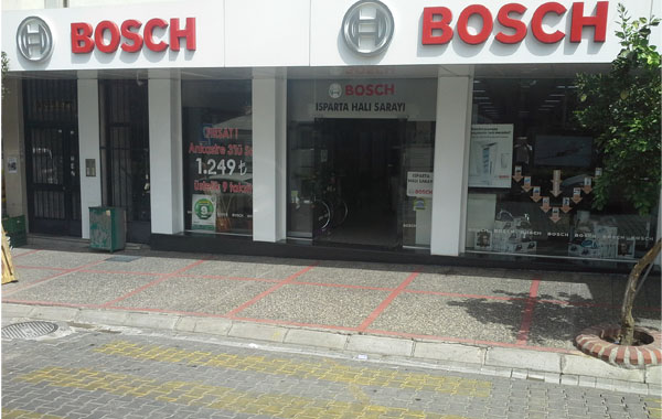 Isparta Halı Sarayı Bosch Bayii Logo